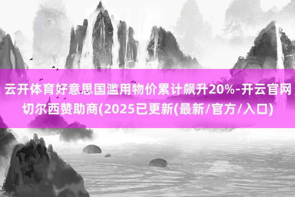 云开体育好意思国滥用物价累计飙升20%-开云官网切尔西赞助商(2025已更新(最新/官方/入口)