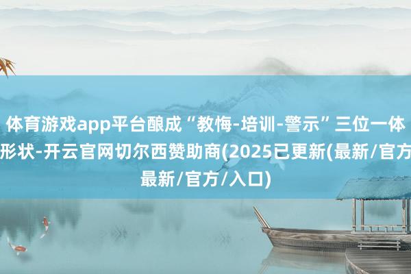 体育游戏app平台酿成“教悔-培训-警示”三位一体的使命形状-开云官网切尔西赞助商(2025已更新(最新/官方/入口)