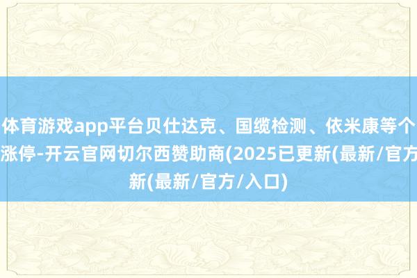 体育游戏app平台贝仕达克、国缆检测、依米康等个股20%涨停-开云官网切尔西赞助商(2025已更新(最新/官方/入口)